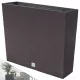  DTU24 saksija 60 cm x 18 x 50 cm plastika, nijanse smeđe i bež