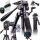  Stativ Gearpro TRIPOD 4IN1 REMOTE TRIPOD PHONE HOLDER 168CM 168 cm crni