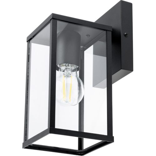 Lumiled vrtna zidna svjetiljka crna E27 0 W