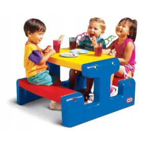 Dječji stol za piknik Little Tikes - Plavi 4668