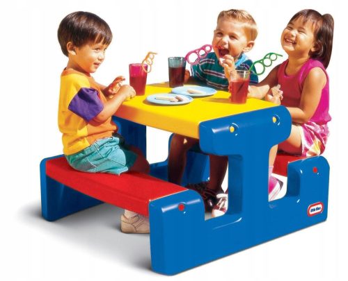 Dječji stol za piknik Little Tikes - Plavi 4668
