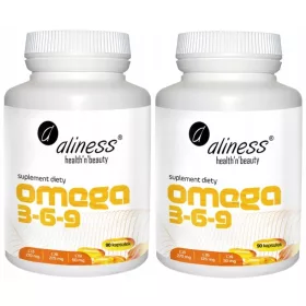   Aliness Omega 3-6-9 Kapsule - Prirodni Izvor Esencijalnih Masnih Kisjelina