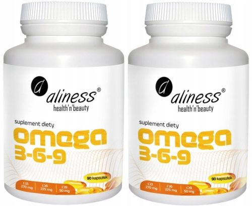 Aliness Omega 3-6-9 Kapsule - Prirodni Izvor Esencijalnih Masnih Kisjelina