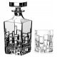 Elegantni set kristalnih čaša za viski Etna 0,85 l