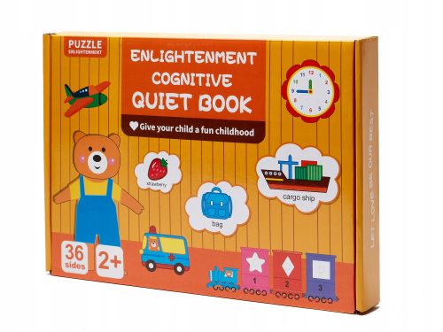 Tiha Montessori knjiga | 32 stranice ranog učenja