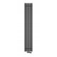 Crni ukrasni radijator Regnis 590 W