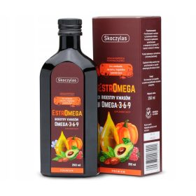   ESTROMEGA Premium - Omega 3-6-9 Masne Kiseline s Dodatkom Maline