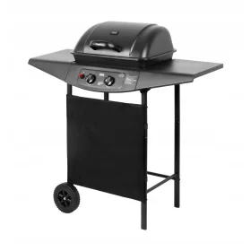   Gril na plin Teesa BBQ 2000 s 2 plamenika - Profesionalni roštilj za vrhunske okuse