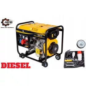  Prijenosni trofazni HDM 3000 W dizel generator