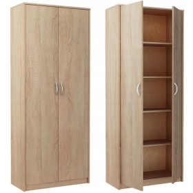 ORMAR ZA CIPELE, UREDSKA POLICA ZA KNJIGE R005 SONOMA HRAST