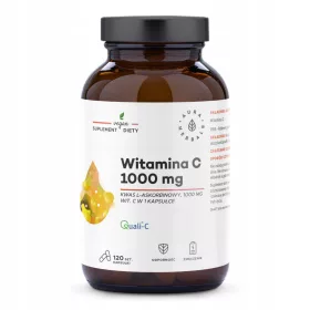   Vitamin C 1000 mg Aura Herbals, kapsule za vegane, 120 komada