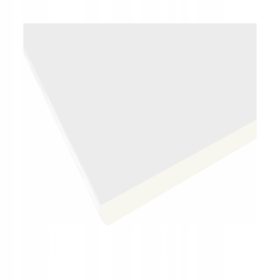 Poličica od laminirane ploče Floorpol 80 x 40 cm bijela