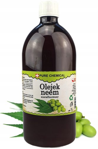 100% Prirodno Neem Ulje, Hladno Prešano i Nerafinirano - 1L