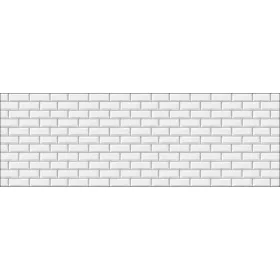 KUHINJSKA FOTO TAPETA OD BIJELE OPEKE ZID 350x60cm