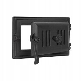   VRATA OD LIJEVANOG ŽELJEZA ZA KAMIN ŠTEDNJAKA 31x18,2cm B104