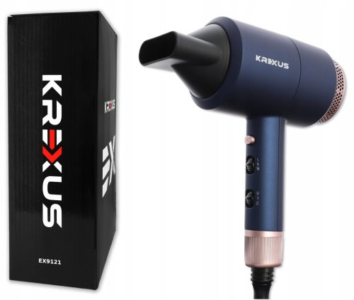 Krexus Profesionalno Sušilo za Kosu s Ionizacijskim Koncentratorom 1800W