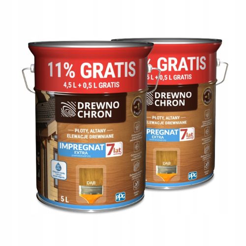 Impregnacija za zaštitu drva Extra Film-forming Oak 5L