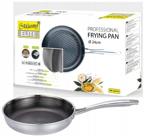 Maestro Elite tradicionalna tava 24 cm neprijanjajuća (nonstick)