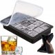 Silikonska Forma za Led za Velike Kocke Whisky Barman Poklopac Posude