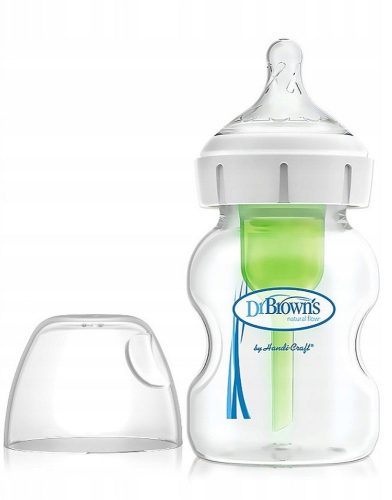 Dr Brown's Options+ široka bočica 150ml s dudom za bebe od 0 do 3 mjeseca