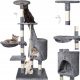 Purlov Cat Tower 118 cm - Drapak za mačke s kućicom, igračkom i drvenim stupom