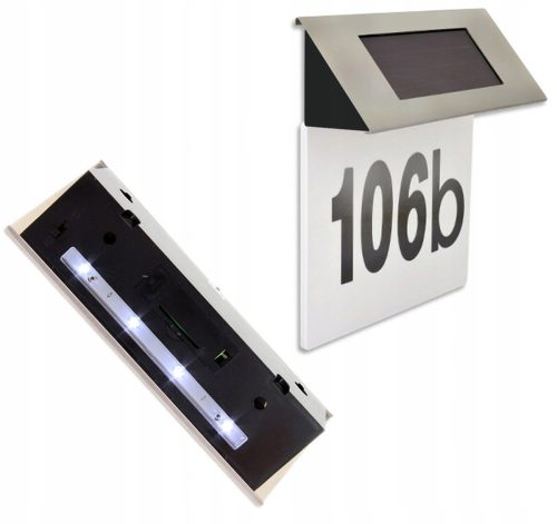 Aptel kućni broj 17 x 13,1 cm