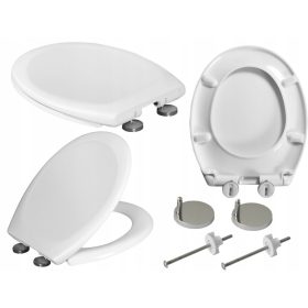  Estiva wc daska, bijeli duroplast