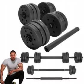  Be4Sport podesive bitumenske bučice 2x 10 kg
