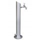 Kran za vrt MAT CHYRA, inox 1/2