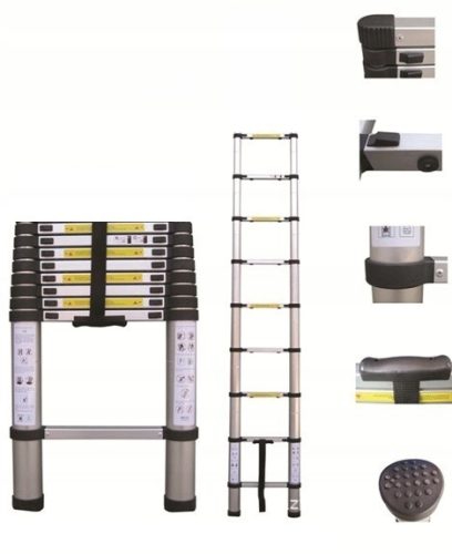 Kormex ljestve 3,5 m aluminijske 9