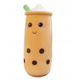 MASCOTKA DUGA BUBBLE TEA BRAON JASTUK 60 cm