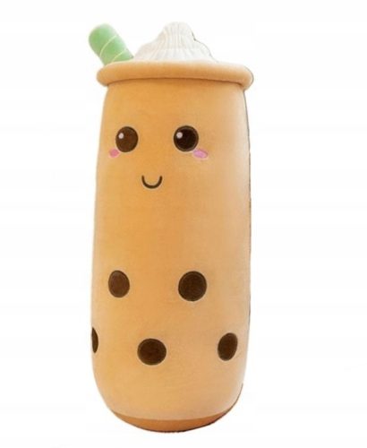 MASCOTKA DUGA BUBBLE TEA BRAON JASTUK 60 cm