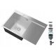 Granitan H7851 Chrome Sink 78x51 cm
