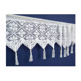 Pamučna zavjesa "Antonia" visine 45 cm