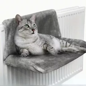    PETSTORY HAMMOCK za MAČKU, mekani ležaj za radijator, podesiva RUČKA