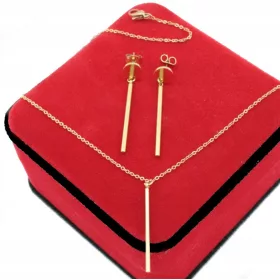 ZLATNI BORILAČKI SET, KIRURŠKI ČELIK 316L
