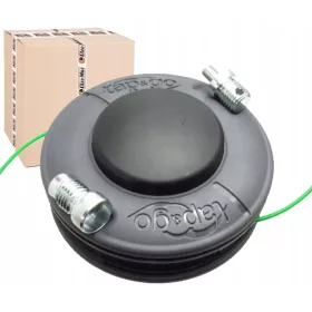   Glatka glava za trimere Oleo-Mac 130mm - Izdržljiva glava sa strunom za kosilice

Ova univerzalna glava za strunu Tap and Go Evo sa strunom od 2,4 mm idealna je za kosilice sa navojem 10x1,25LW ili 8x