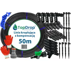  DRIPPER LINIJA S KOMPENZACIJOM 50M SET 34 33CM
