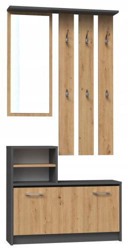 ORMARIĆ - ANTRACIT/ARTISAN HRAST