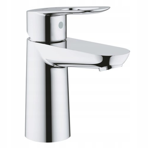 Grohe BauLoop elegantna kromirana slavina za umivaonik s modernim dizajnom i visokom funkcionalnošću. Ova samostojeća slavina nudi jednostavan jednootvorov montaža i metalnu džojstik ručku za lako pod