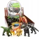 Dinozauri Rex figurice, gumene, mekane, set od 6 komada