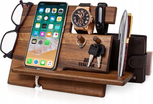 STOLNI ORGANIZATOR ZA TELEFON OD DRVA