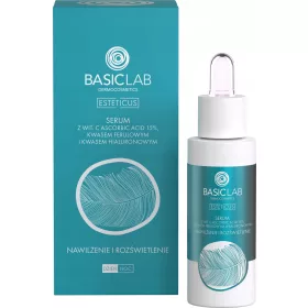    BasicLab Esteticus hidratantni i posvjetljujući serum za lice od 30 ml