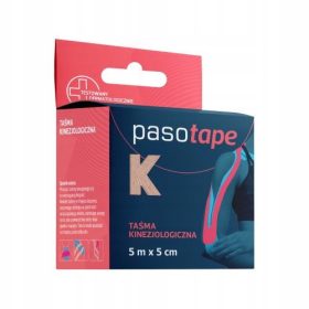 PASOTAPE Kineziološka Traka 5m x 5cm Plava