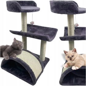 Mačja grebalica toranj za igru i odmor do 60 cm visine