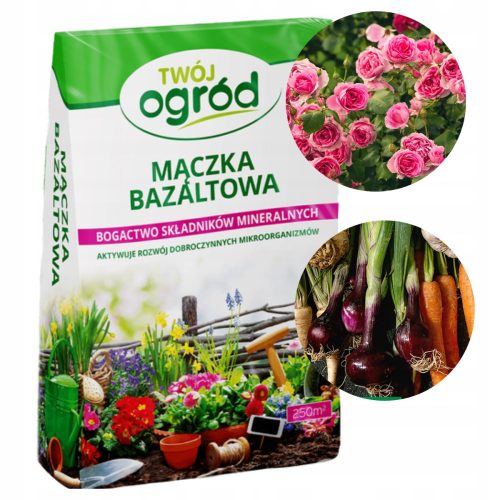 Gnojivo bazaltno brašno Your Garden prah 10 kg 10 l