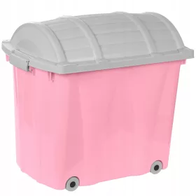    KONTEJNER ZA IGRAČKE VELIKA KUTIJA TRACK BOX PLASTIČNI ORGANIZATOR S POKLOPOM