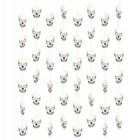  Bijeli Amscan set lubanja