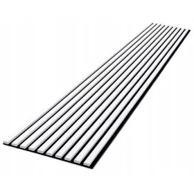LAMELE NA FILCU 270cm x 45cm BIJELI