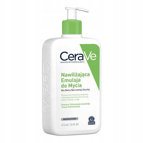 CeraVe Hidratantna Emulzija za Pranje za Suhu i Vrlo Suhu Kožu - 473 ml